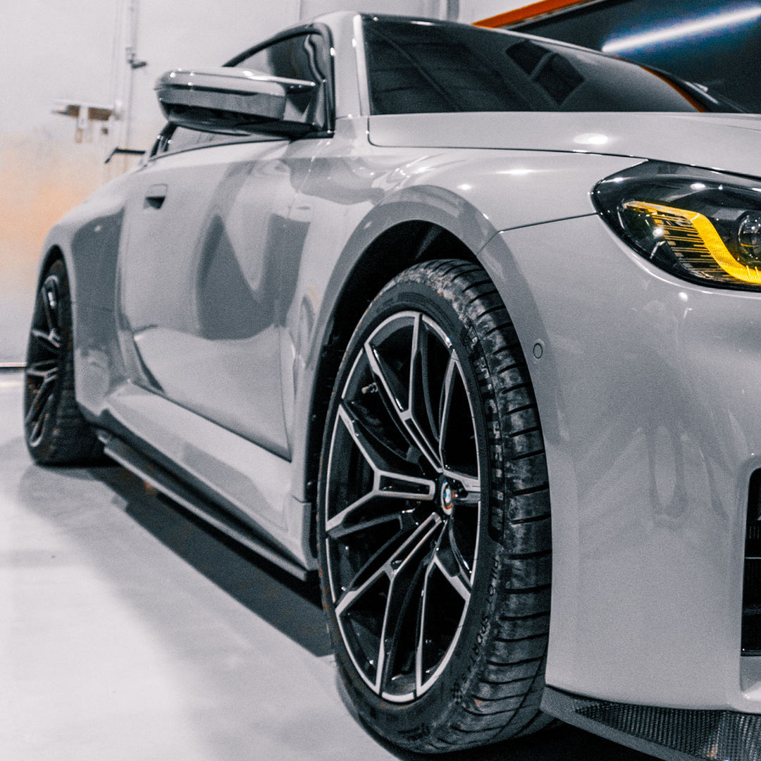 MHC+ BMW M2 2023 G87 Edition 1 Side Skirts In Pre Preg Gloss Carbon Fibre (G87)