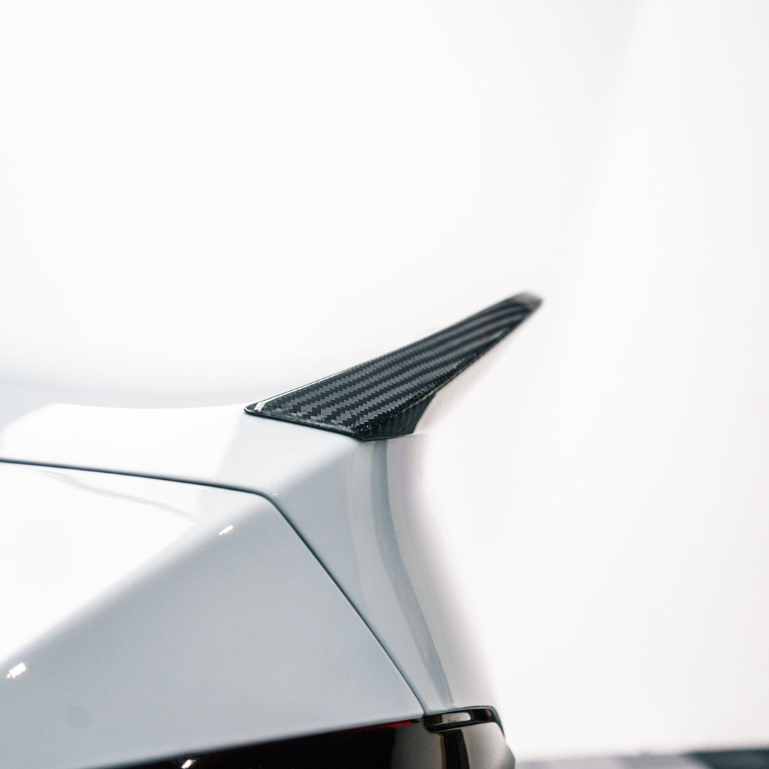 MHC+ BMW M2/M240i Performance Style Rear Spoiler In Pre Preg Carbon Fibre (G87/G42)