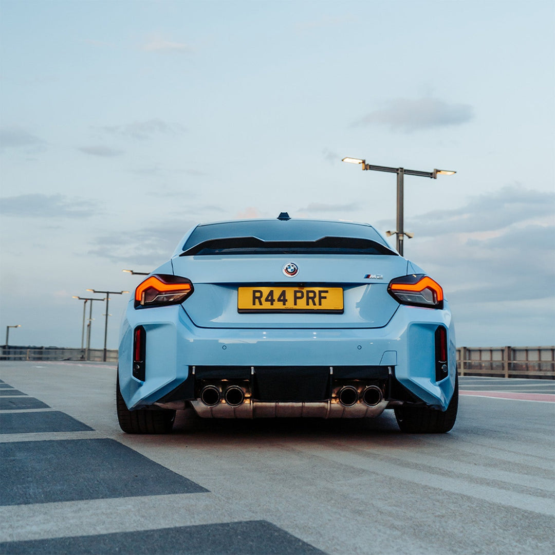 MHC+ BMW M2/M240i Performance Style Rear Spoiler In Pre Preg Carbon Fibre (G87/G42)