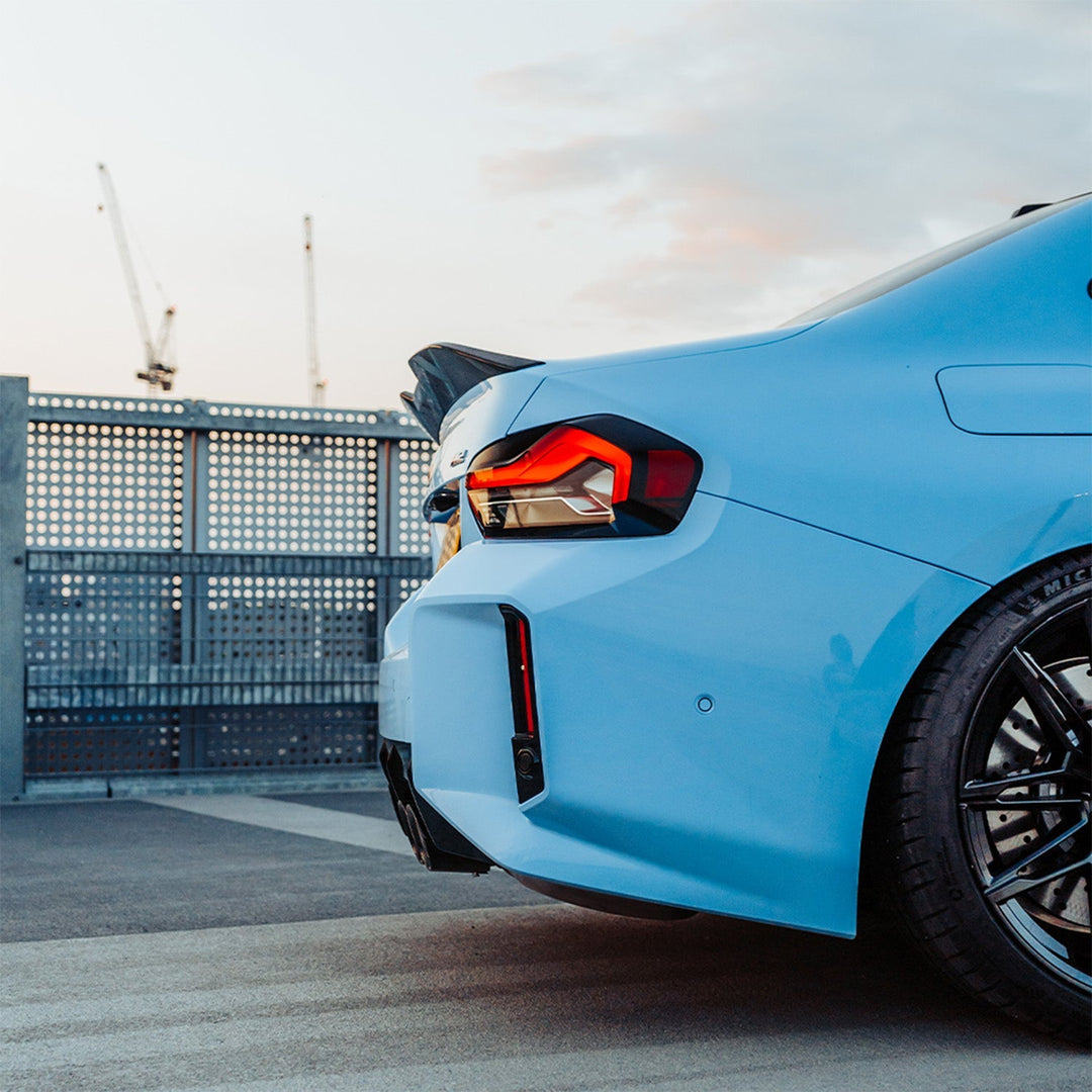 MHC+ BMW M2/M240i Performance Style Rear Spoiler In Pre Preg Carbon Fibre (G87/G42)