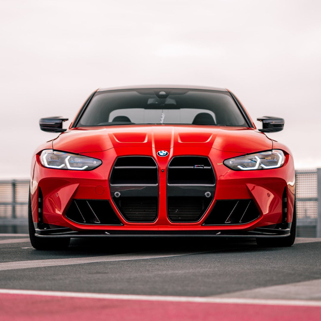 MHC+ BMW M3/M4 GT Style Front Grille With ACC In Pre Preg Carbon Fibre (G80/G81/G82/G83)