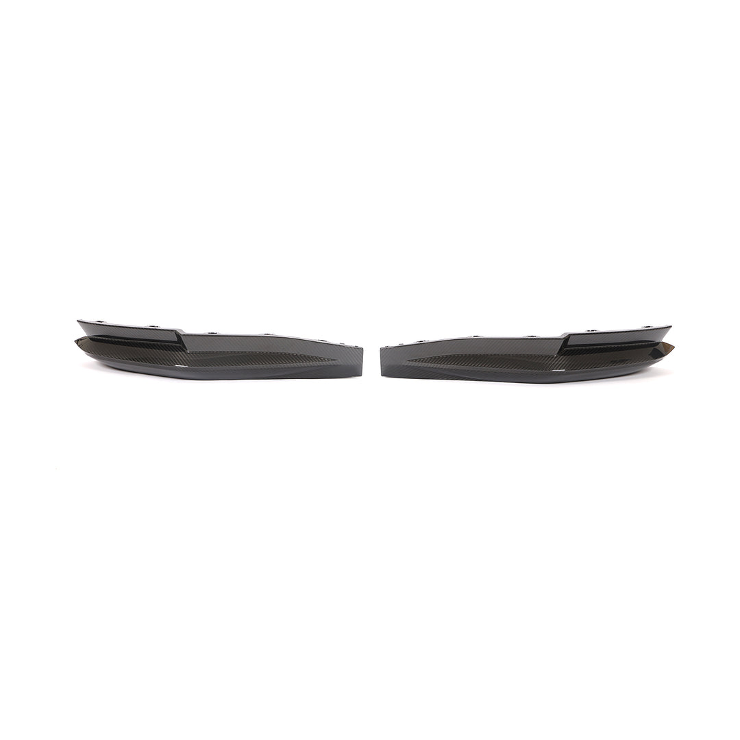 BMW M3 G80 G81 M4 G82 G83 Dry Pre-Preg Carbon Fiber Rear Bumper Corners - OEM STYLE