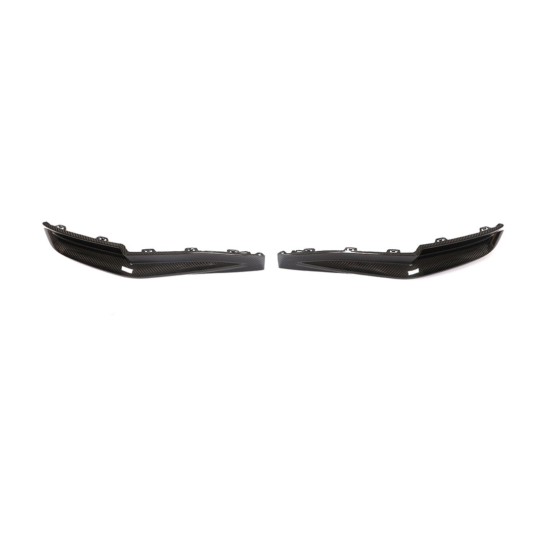 BMW M3 G80 G81 M4 G82 G83 Dry Pre-Preg Carbon Fiber Rear Bumper Corners - OEM STYLE