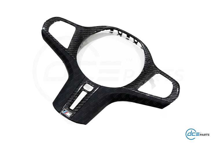 Carbon Fibre M-Style Steering Wheel Trim Replacement for BMW M Sport Steering Wheel (F40 F44 G20 G21 G22 G23 G26 G80 G82 G42 G30 G31 F90)