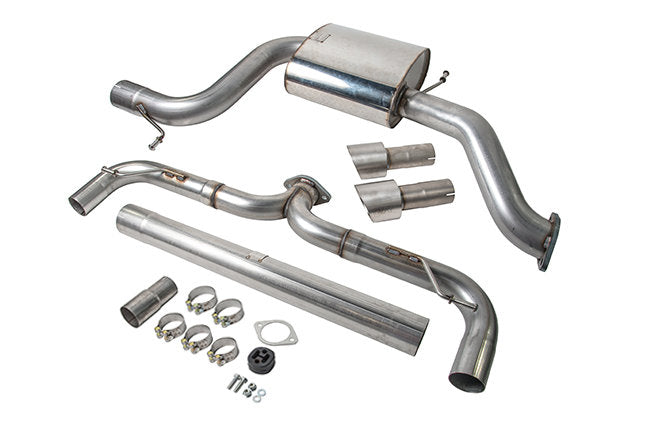 Racingline - Rear Exhaust System Valved Cat-back / Golf 7R - VWR21G70RV