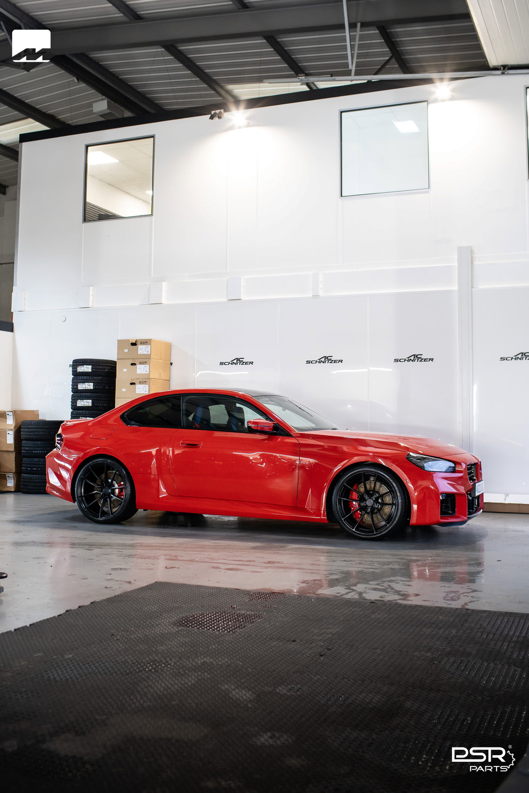 Motech Performance Wheels - BMW M2 G87 M-W4 SATIN BLACK FORGED WHEELS