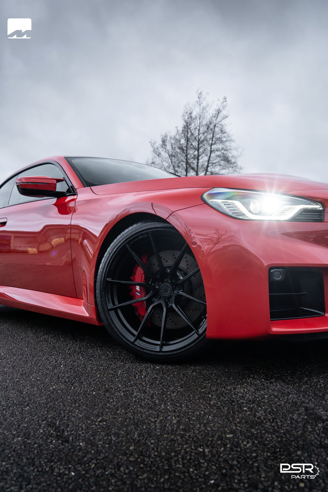 Motech Performance Wheels - BMW M2 G87 M-W4 SATIN BLACK FORGED WHEELS