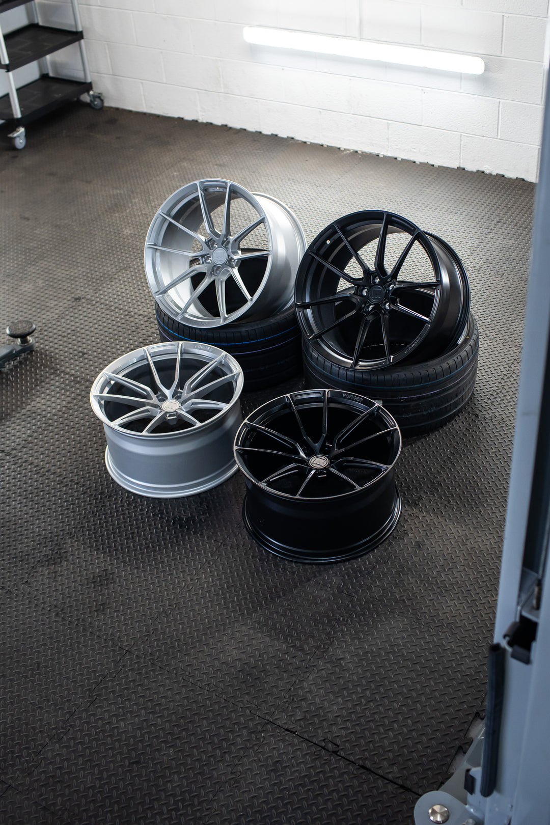 Motech Performance Wheels - BMW M4 G82 G83 M-W4 SATIN BLACK FORGED WHEELS