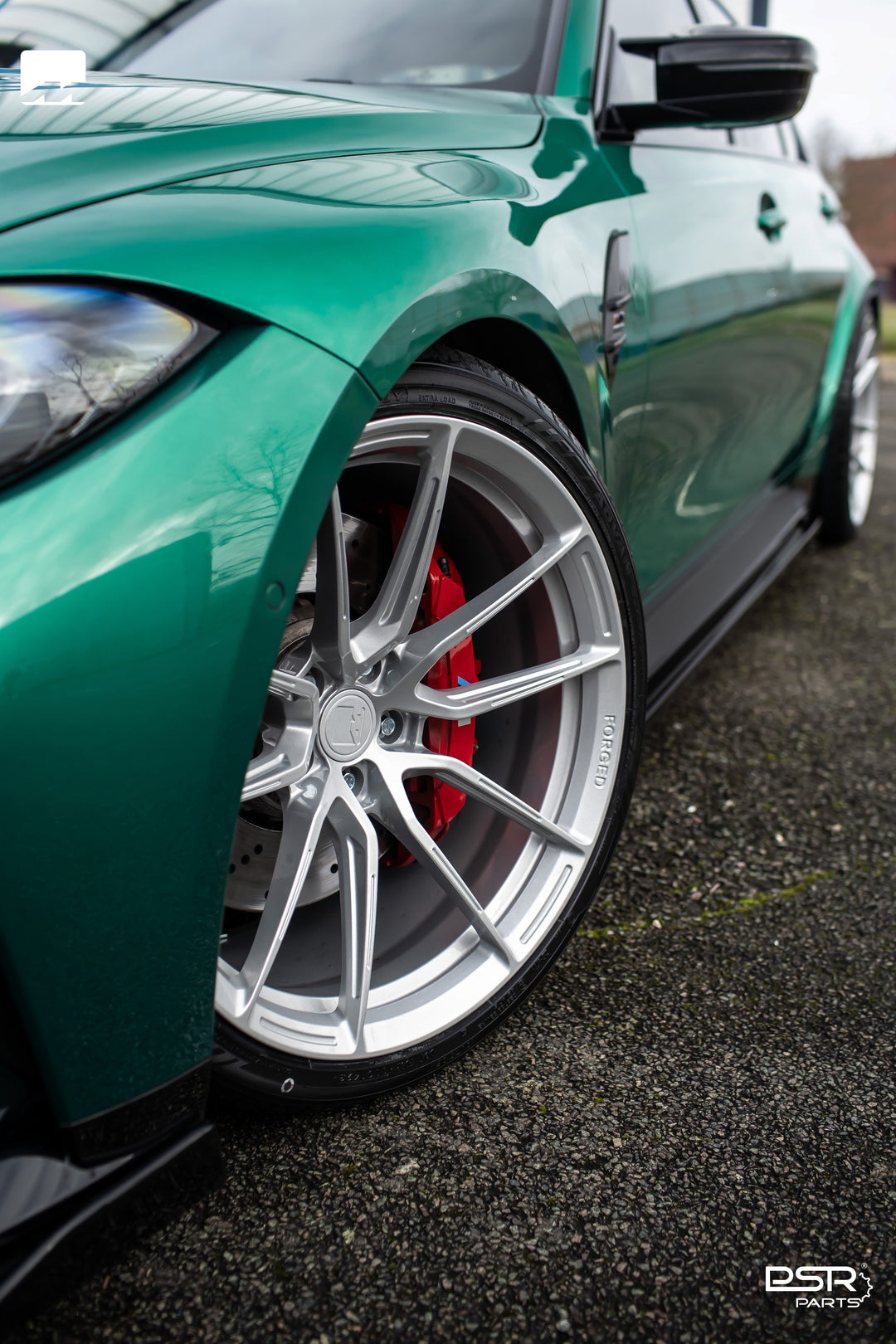 Motech Performance Wheels - BMW M3 G80 M-W4 SILVER FORGED WHEELS