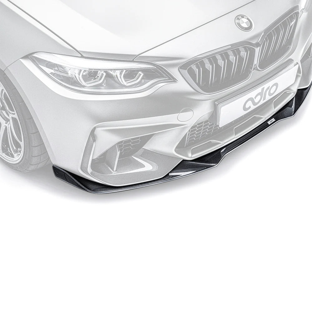 ADRO - BMW F87 M2 - F87 M2 UPPER AIR DUCT & LOWERFRONT LIP SET V1 - A14A30-1211 A14A30-1221
