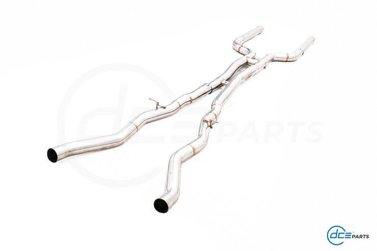 DCE Parts - BMW S63B44 - BMW M5 F90 LCI OPF GPF Bypass - Midpipe Exhaust