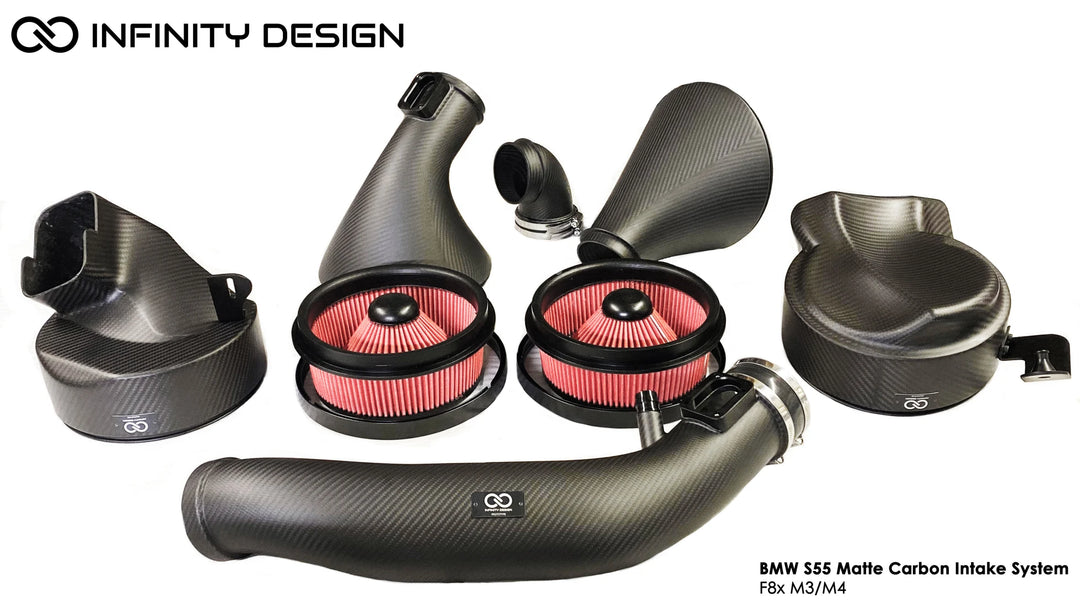 Infinity Design - BMW F87 M2 Competition S55 - Carbon Intake System - INF-I-S55