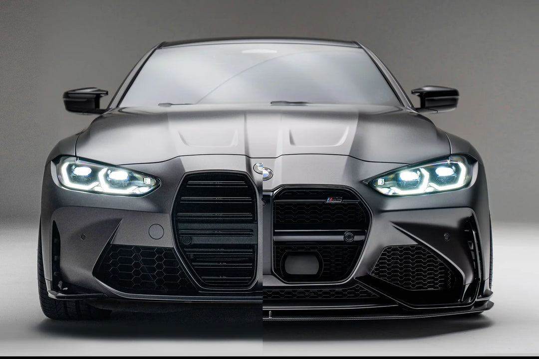 ADRO - BMW G8X M3/M4 - G8X M3/M4 FRONT BUMPER & LIPSET V1 - A14A11-2101 A14A11-9901 A14A11-1201