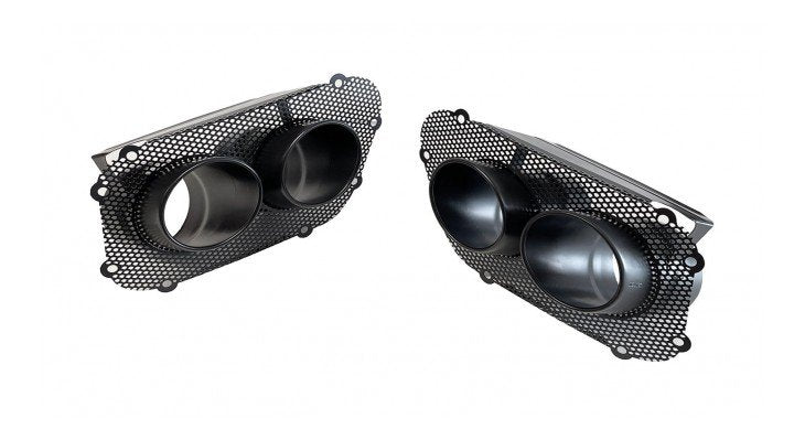 Novitec - Ferrari 812 Superfast / GTS - tailpipes (set of 2) with new mesh-insert - F1 812 22 / BL