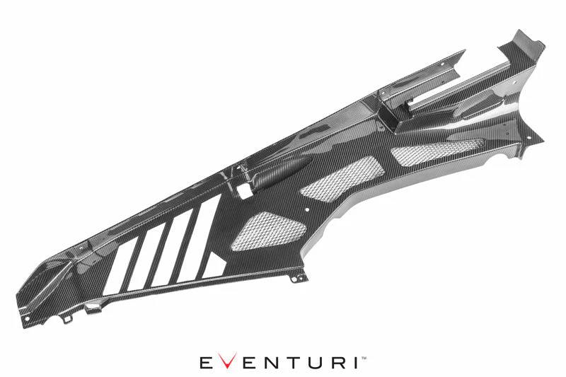 Eventuri - Lamborghini Huracan Lamborghini Huracan Carbon Engine Cover Set Matte Finish