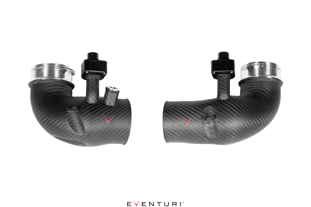 Eventuri - BMW G9X M5 BMW G90, G99 M5 Carbon Turbo Inlets - Gloss Finish