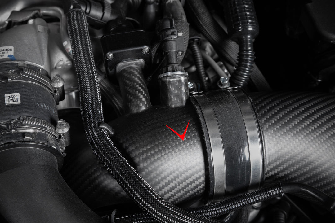 Eventuri - BMW G9X M5 BMW G90, G99 M5 Carbon Turbo Inlets - Gloss Finish