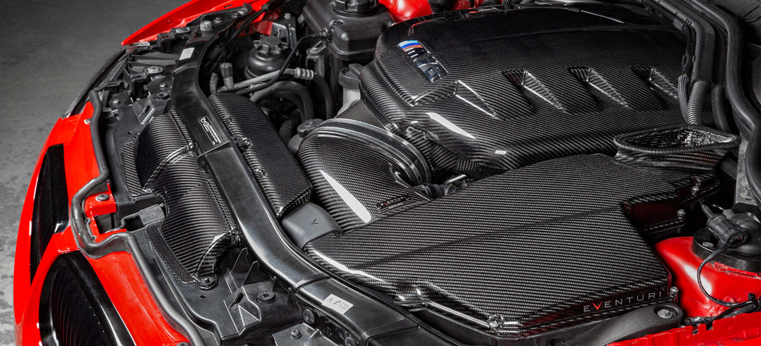 Eventuri - BMW E9X M3 BMW E9X M3 Carbon Inlet Plenum Matte