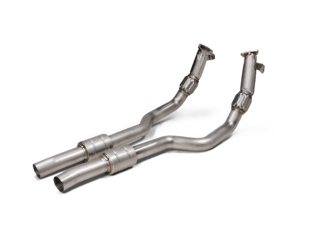 Akrapovič - Link Pipe Set (SS) - Audi RS 6 Avant Performance / RS 7 Sportback Performance (C8) - OPF/GPF (2023-2025)