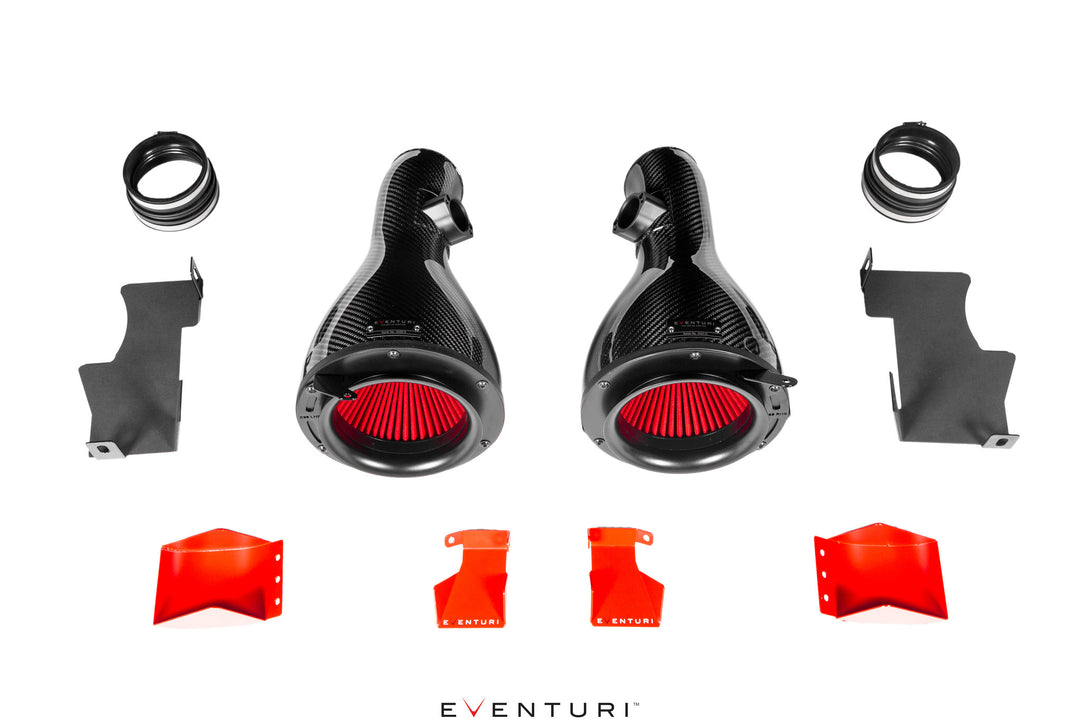 Eventuri - BMW E60 M5 / M6 BMW E6X M5/M6 Version 2 Black Carbon intake