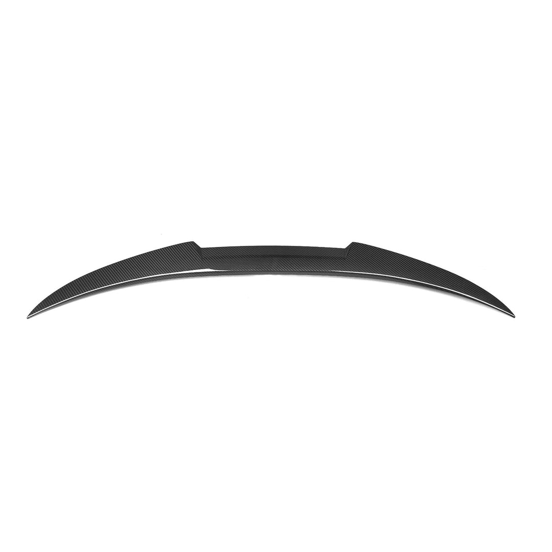 MHC+ BMW M4/4 Series M4 Style Rear Spoiler In Pre Preg Carbon Fibre (F83/F33)