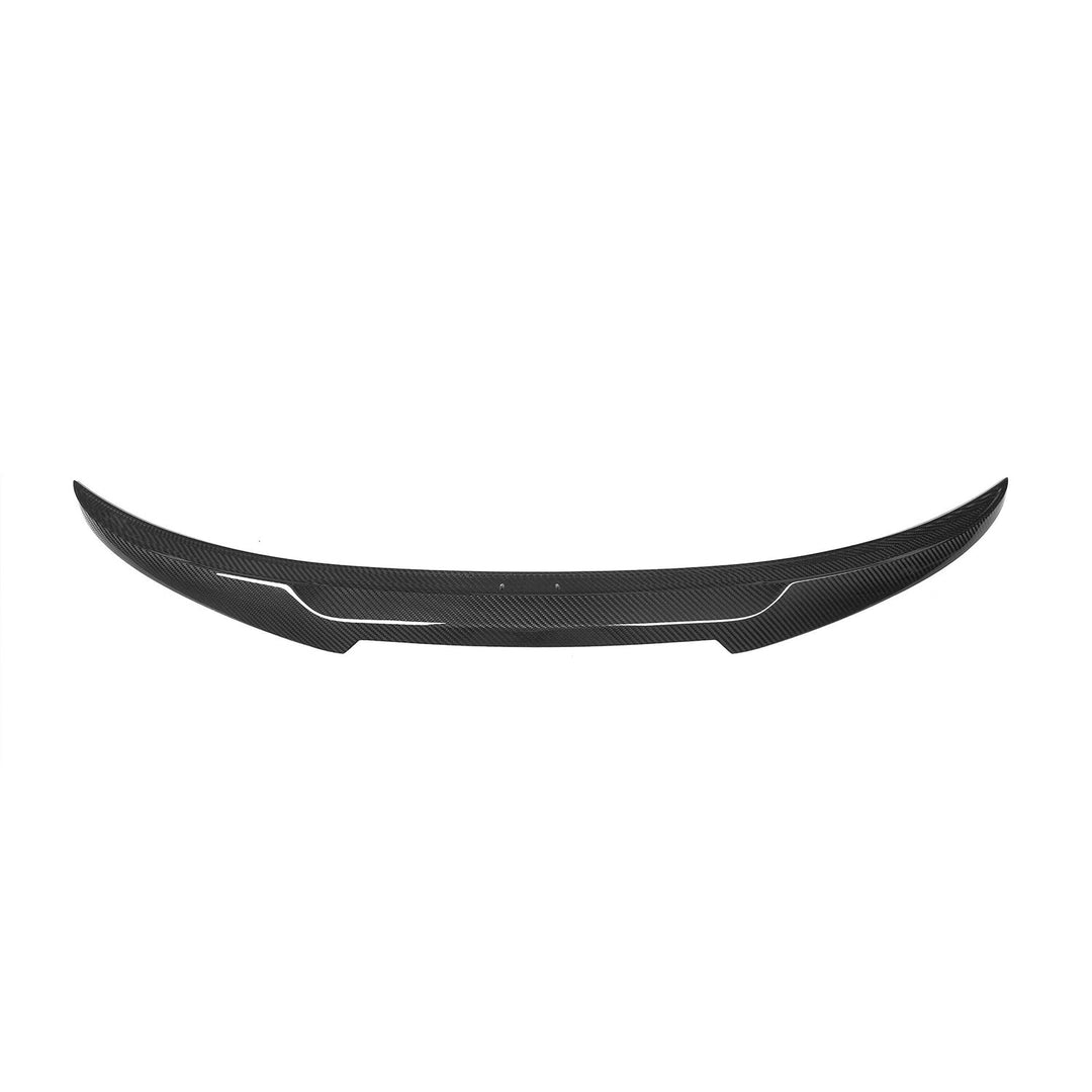MHC+ BMW M4/4 Series M4 Style Rear Spoiler In Pre Preg Carbon Fibre (F83/F33)