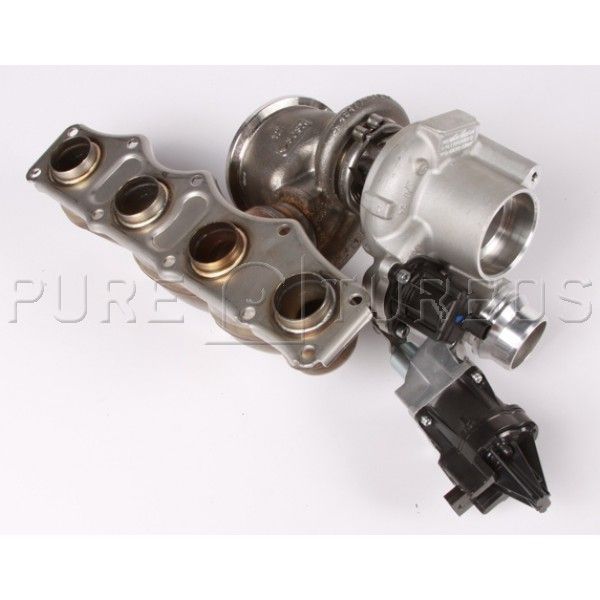 Pure Turbos - BMW N20 N26 EWG Stage 2 Turbo Upgrade - F20 125i F22 220i 228i F30 320i 328i F32 420i 428i
