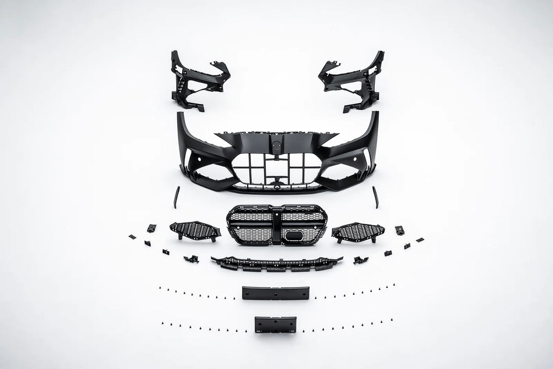 ADRO - BMW G8X M3/M4 - G8X M3/M4 FRONT BUMPER & LIPSET V1 - A14A11-2101 A14A11-9901 A14A11-1201
