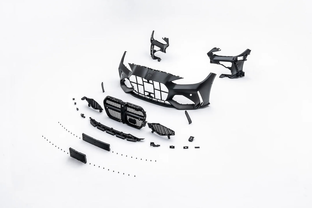 ADRO - BMW G8X M3/M4 - G8X M3/M4 FRONT BUMPER & LIPSET V1 - A14A11-2101 A14A11-9901 A14A11-1201