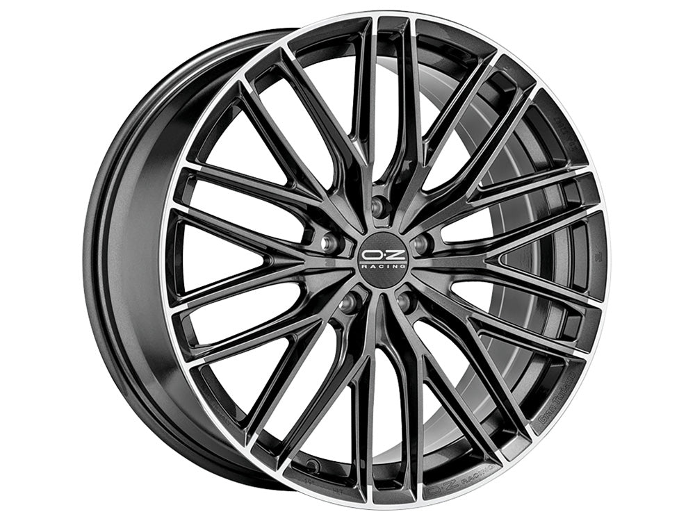 OZ-RACING GRAN TURISMO HLT STAR GRAPHITE DIAMOND LIP