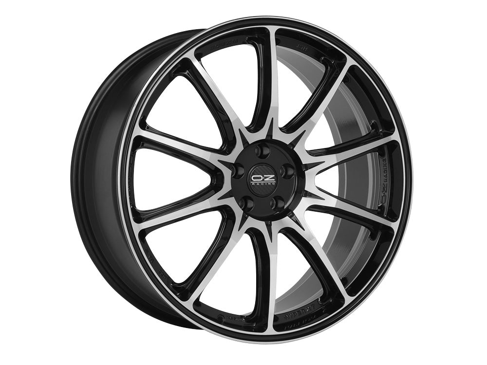 OZ-RACING HYPER XT HLT GLOSS BLACK DIAMOND CUT