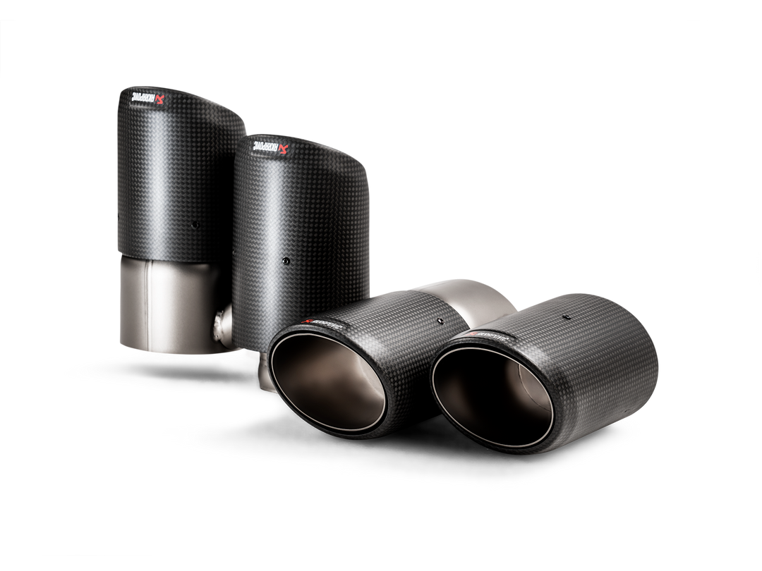 Akrapovič - Tail pipe set (Carbon) - Porsche Cayenne Turbo / Coupé / GTS (536) - OPF/GPF (2019-2020)