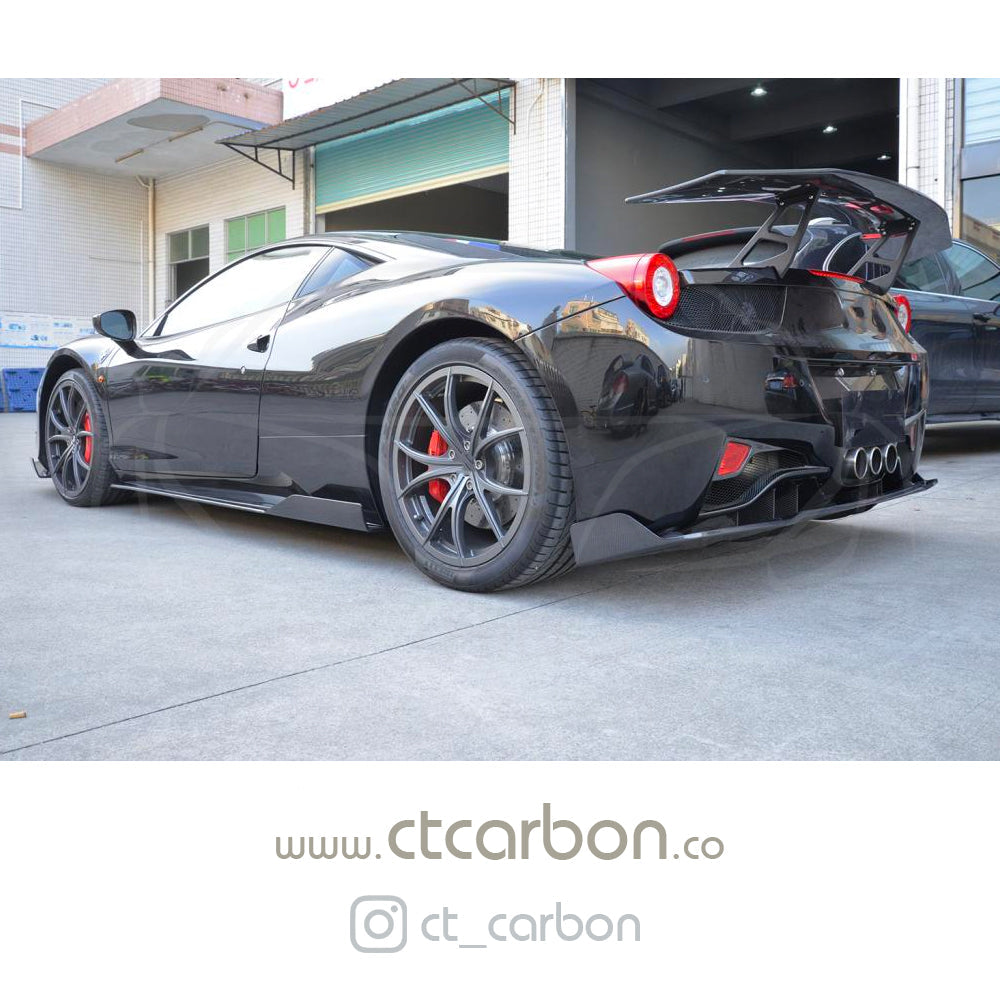 FERRARI 458 ITALIA FULL CARBON FIBRE KIT - CT DESIGN - CT Carbon