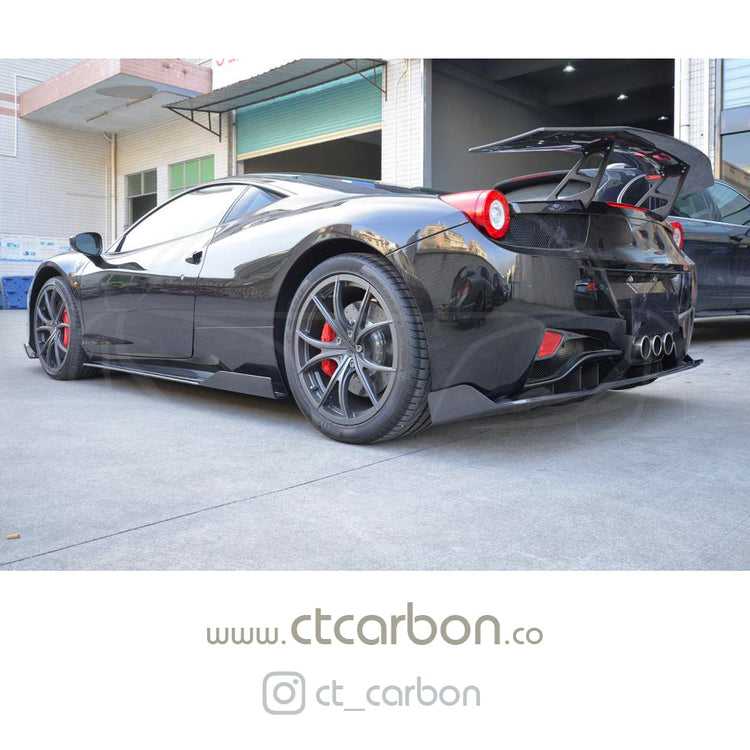 FERRARI 458 ITALIA FULL CARBON FIBRE KIT - CT DESIGN - CT Carbon