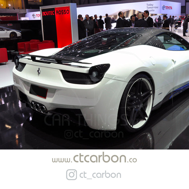 FERRARI 458 ITALIA FULL CARBON FIBRE KIT - CT DESIGN - CT Carbon