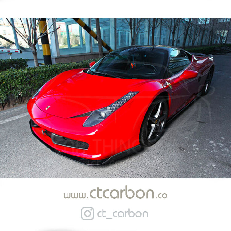 FERRARI 458 ITALIA FULL CARBON FIBRE KIT - CT DESIGN - CT Carbon