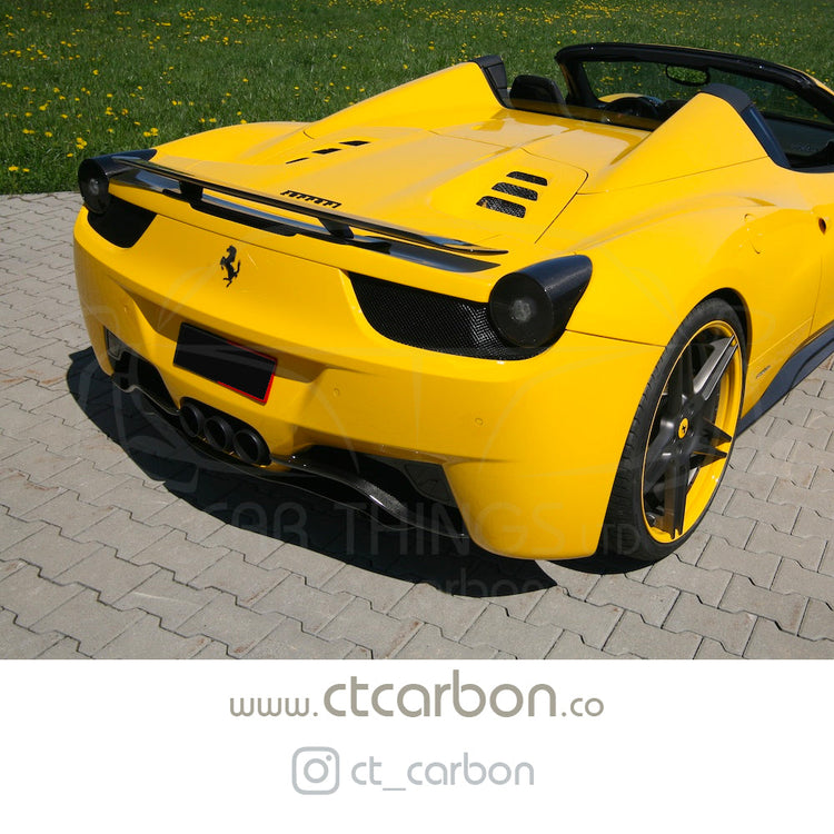 FERRARI 458 ITALIA FULL CARBON FIBRE KIT - CT DESIGN - CT Carbon