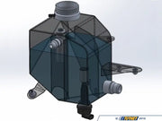 Turner Motorsport Aluminum Coolant Expansion Tank Relocation Kit - E9x 335i (N54)