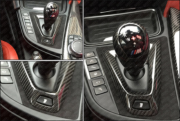 BMW F80 M3 F82 F82 M4 Carbon Fibre Gear Surround Interior Trim LHD Only (2014-2019）