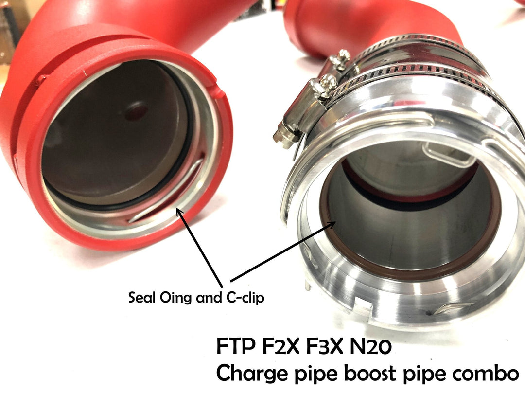 FTP F2X F3X N20 charge pipe Combination packages RED style