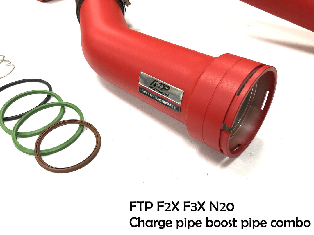 FTP F2X F3X N20 charge pipe Combination packages RED style