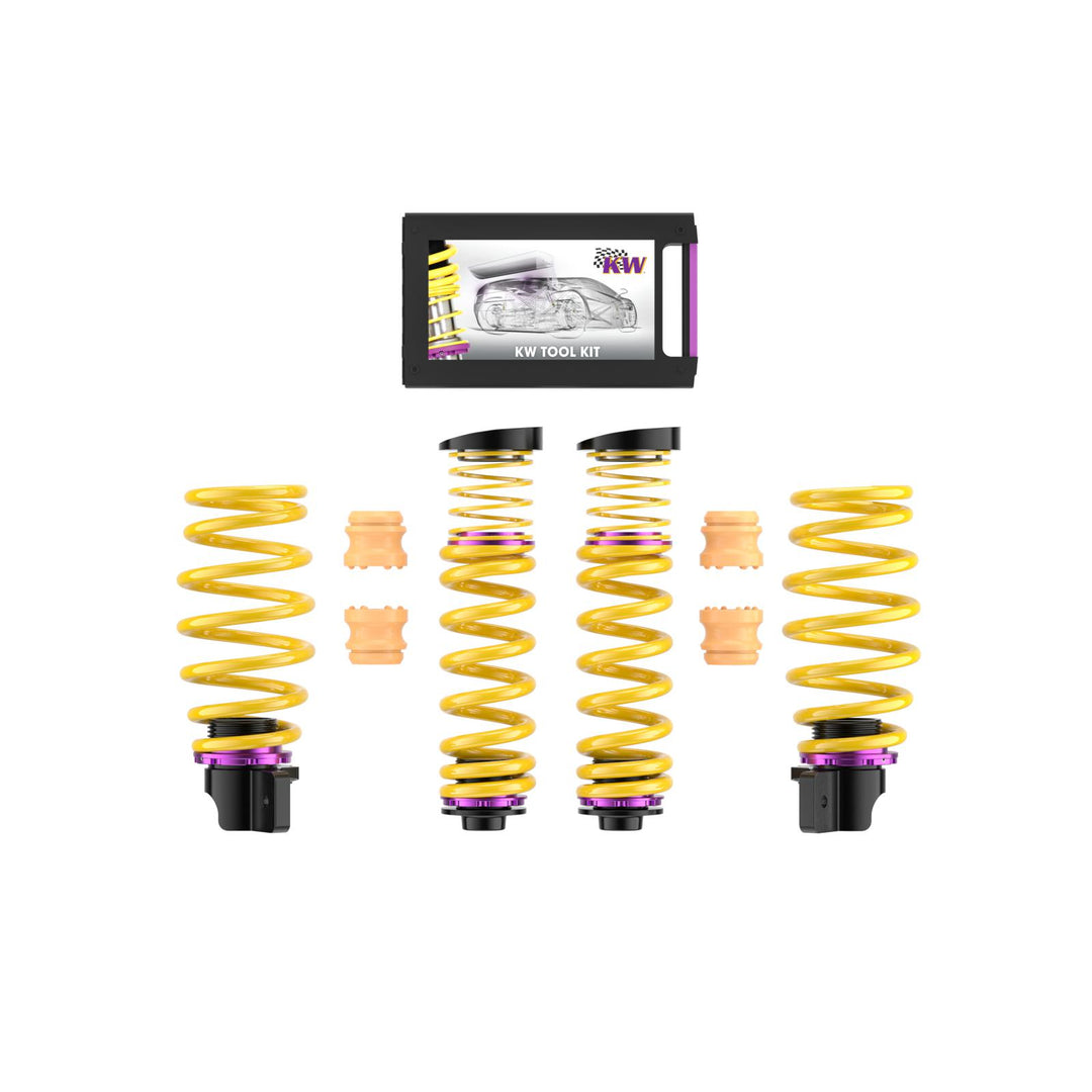 KW Suspension - Height Adjustable Springs -  BMW X6M (F96); (F56XM) xDrive, 4WD, with electronic dampers (03/20-) Axle Load FA -1410 / RA -1630 KG - 20-40 15-35 - 253200ED