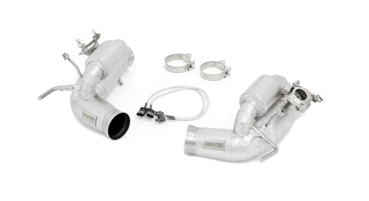Novitec - Ferrari 296 GTB - power optimized exhaust system with flap-regulation, complete heat-protected - F1 296 11 / 26 / 76