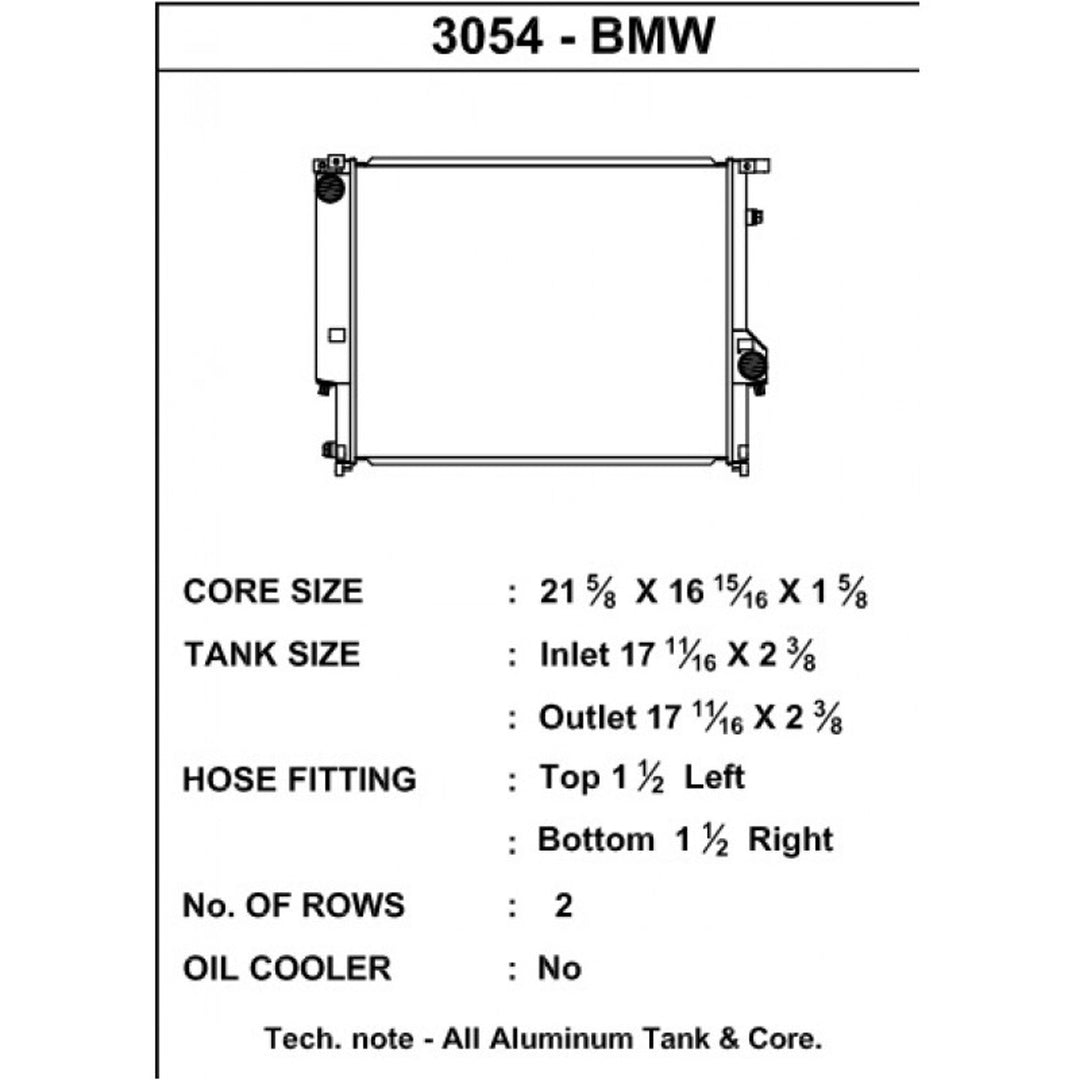 CSF Radiators  - BMW 3 SERIES E36 M3 - Radiator - CSF-3054