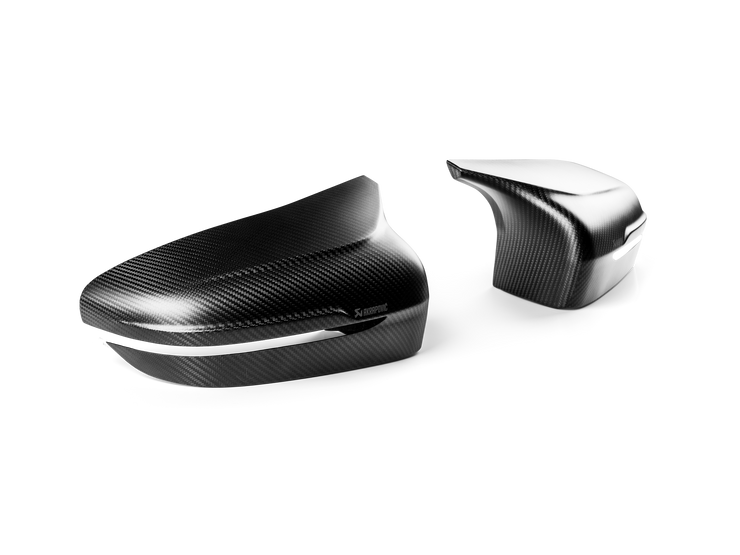 Akrapovič - Carbon Fiber Mirror Cap Set - Matte - BMW M8 / M8 Competition (F91, F92) (2020-2021)