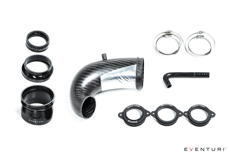 Eventuri - Audi RS3 / TTRS Gen 2 LHD Carbon turbo inlet with NO FLANGE