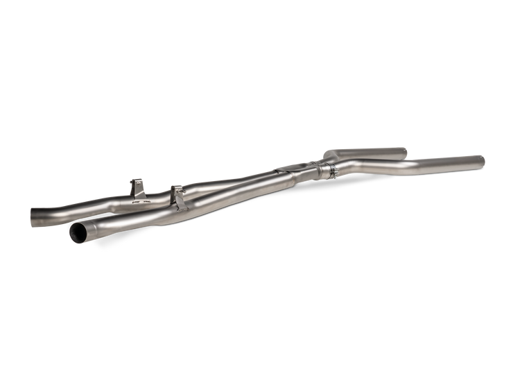 Akrapovič - Evolution Link pipe set (Titanium) - BMW M8 / M8 Competition (F91, F92) - OPF/GPF (2020-2020)