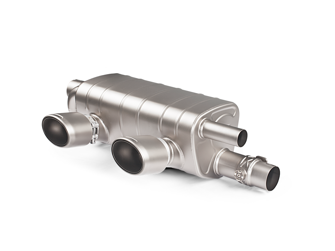 Akrapovič - Slip-On Line (Titanium) - for OE non sport exhaust - Porsche 911 Carrera Cabriolet /S/4/4S/GTS (991.2) (2016-2019)