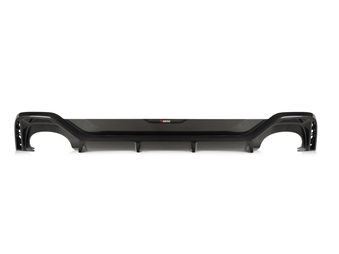 Akrapovič - Rear Carbon Fiber Diffuser - High Gloss - Audi RS 6 Avant (C8) (2020-2021)