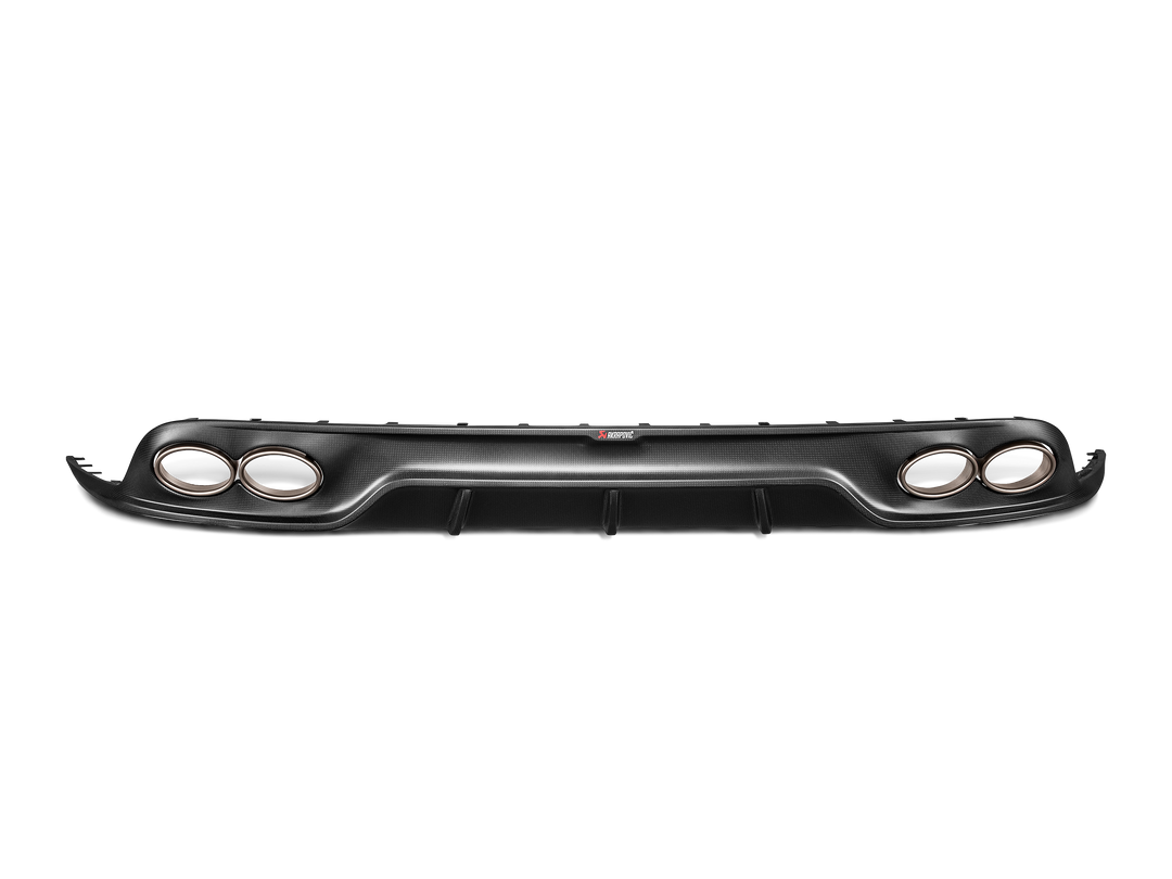 Akrapovič - Rear Carbon Fiber Diffuser - Matte - Porsche 911 Turbo / Turbo S (991.2) (2016-2019)